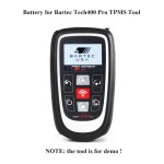 Battery Replacement for Bartec Tech400Pro TPMS Service Tool